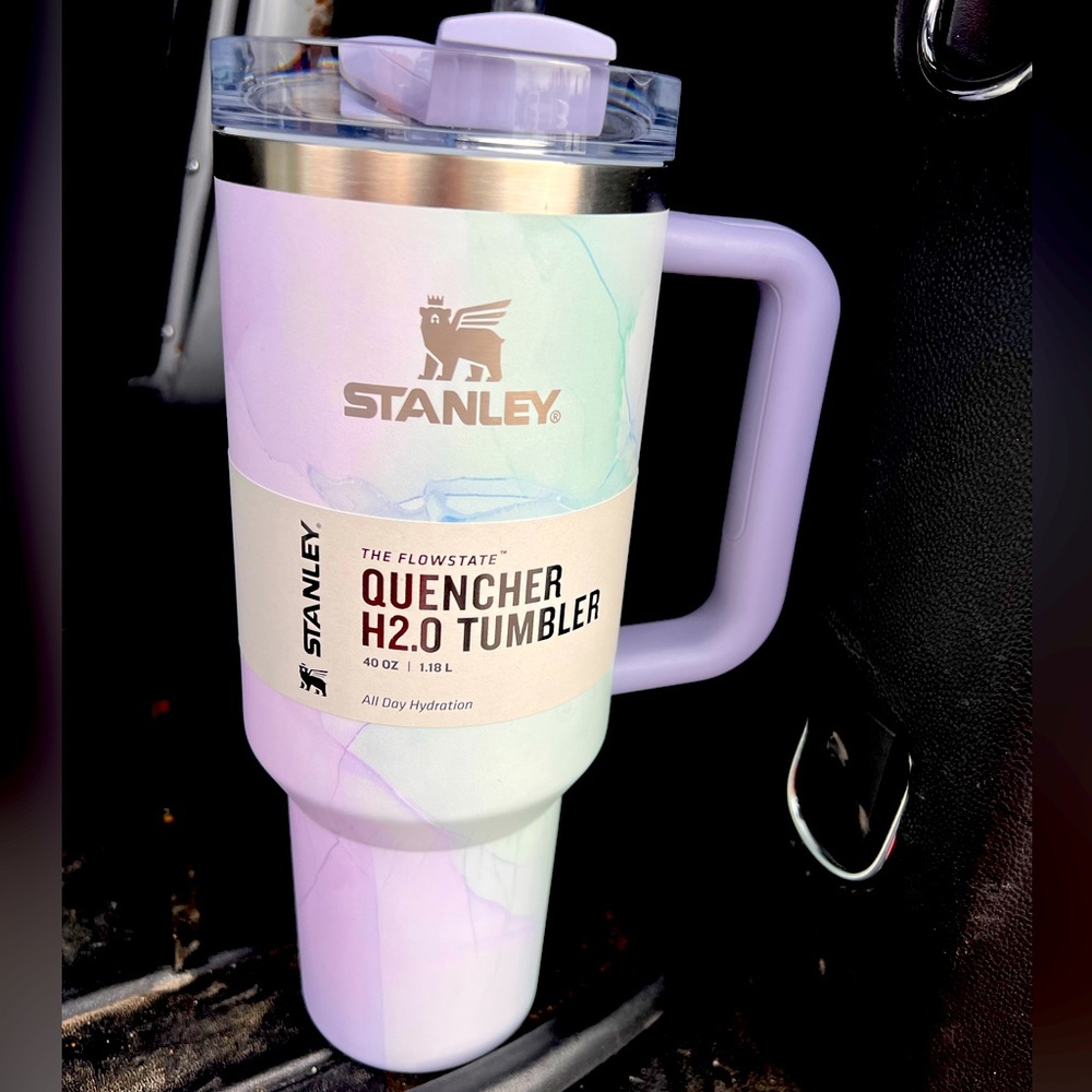 Watercolor Stanley Tulle 40oz